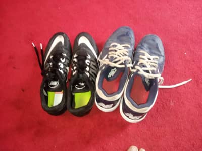 2 spike shoes