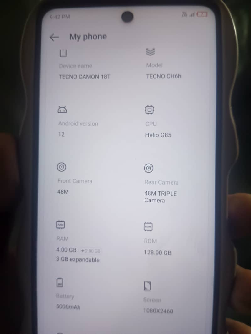 Tecno CAMON 18T 1