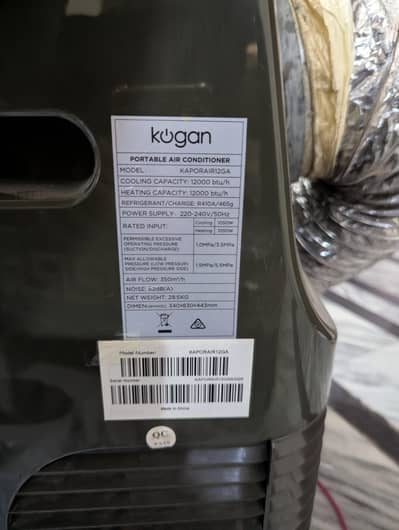 Kogan Inverter Air Conditioner Portable AC 1 Ton Low electricity bill