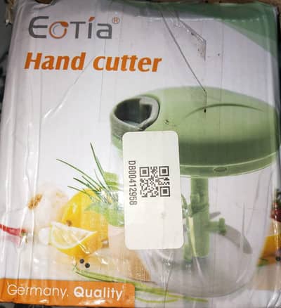 *Ecotia Germany Quality Hand Cutter Vegetable Chopper - Box Packed*