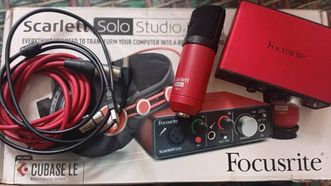 professional Mic with interface 0