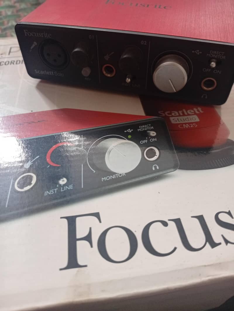 professional Mic with interface 1