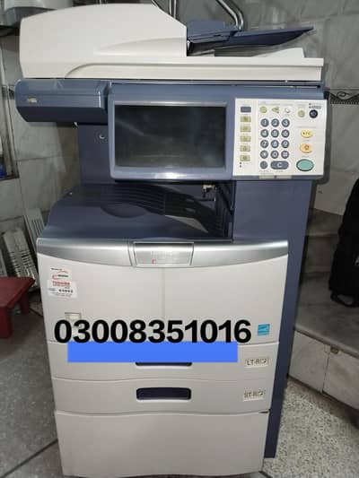Toshiba photocopier 456 used machine for sale (4 in one)