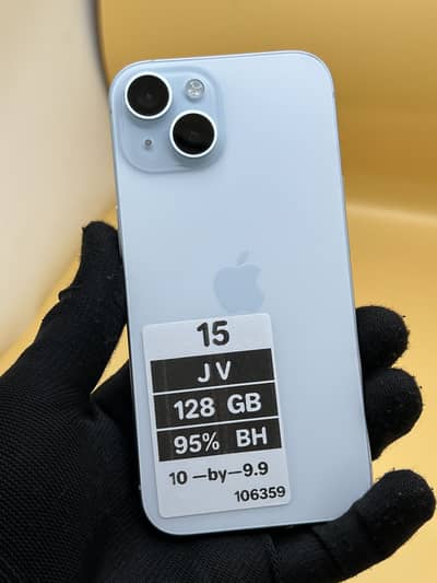 Apple iPhone 15 Jv 128 GB 95% Battery Health