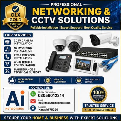 Camera installation all Karachi