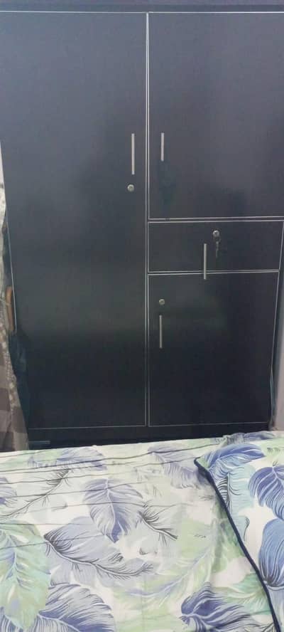 Wooden wardrobe like new