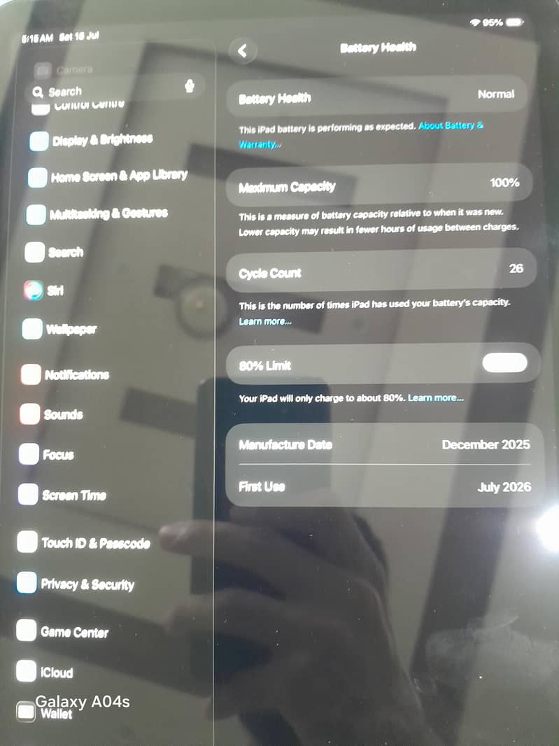 Ipad 11 A 16 2