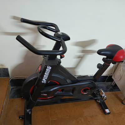 exercise machine spinning cycle