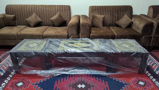 3 tables (1 big 2 small) coffee tables sofa tables