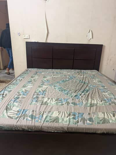 Bed with mattres