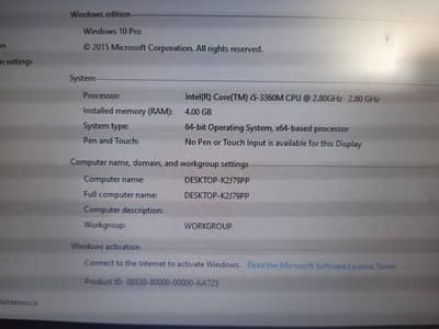 core i53rd generation  ELITE BOOK 8470w