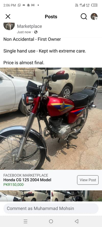 Honda CG 125 2004