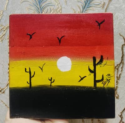 hand made wall painting