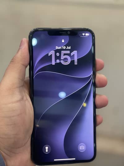 I phone 11 pro max dual PTA ( official) 256gb with original charger