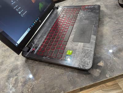 Hp laptop  gaming series  with starwars orignal skin
