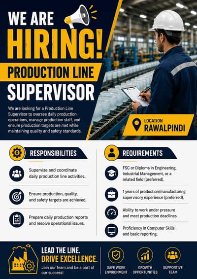 Production Line Supervisor