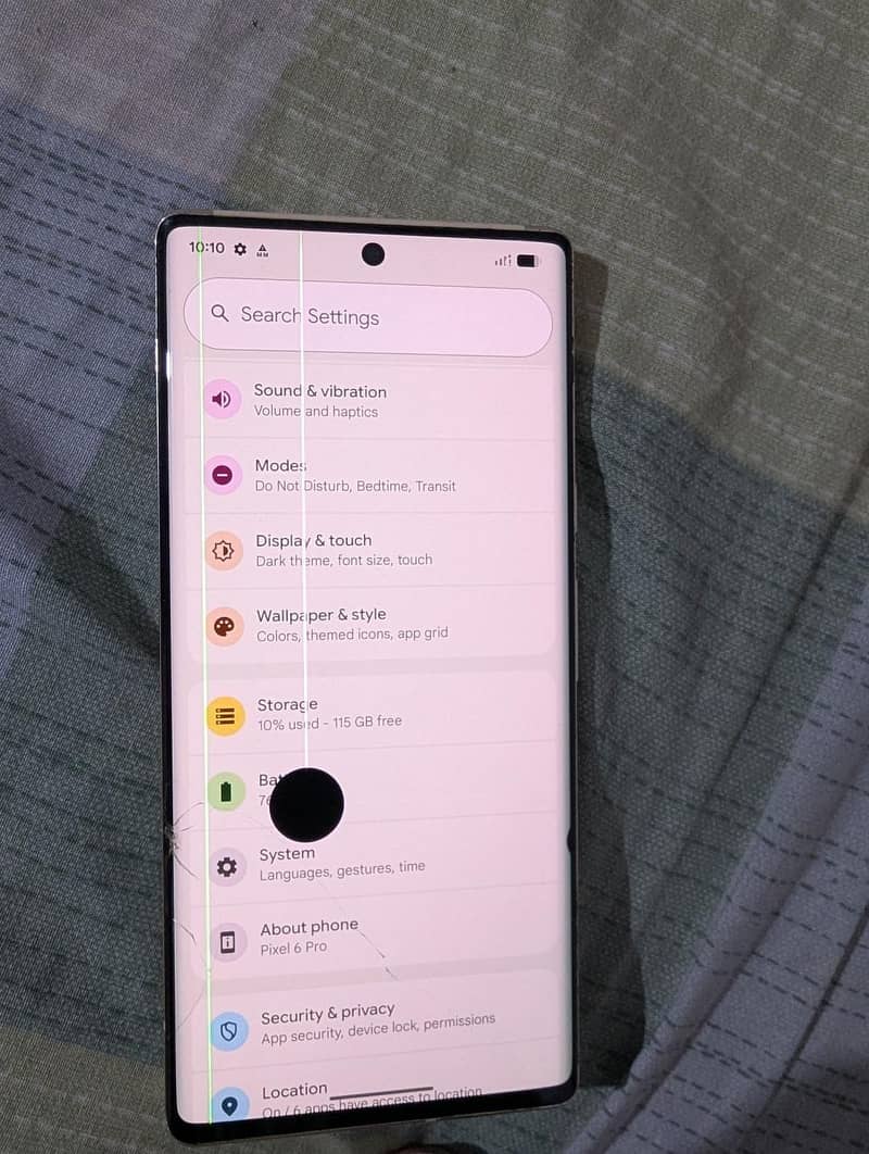 Google pixel 6 pro 1