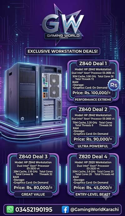 USA STOCK DUAL HP Z840 Z820 36CORES 72THREADS BEAST Workstation PC
