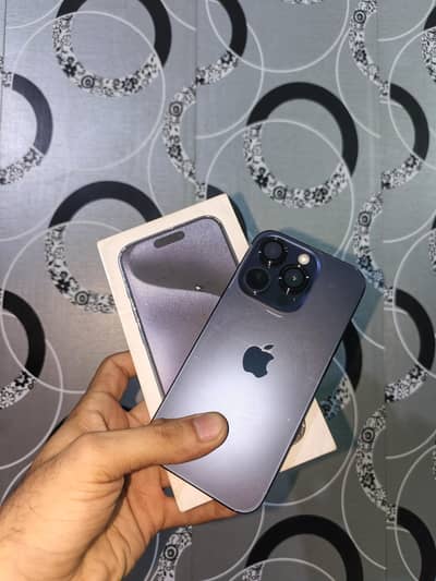 Apple iPhone 15 Pro 128gb blue titanium
