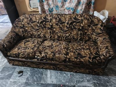 5 seater used spring sofa set