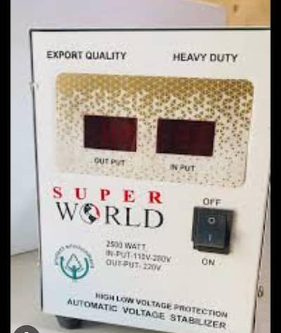 Heavy Duty Automatic Voltage Stabilizer for Refrigerator