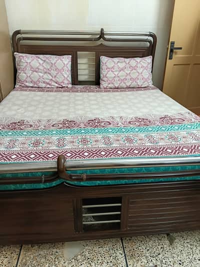 qulity king bed size with complete bed set for sale