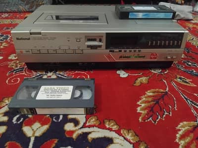 national 340 vcr original Japan full working original condition
