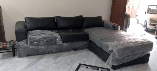 L shape sofa