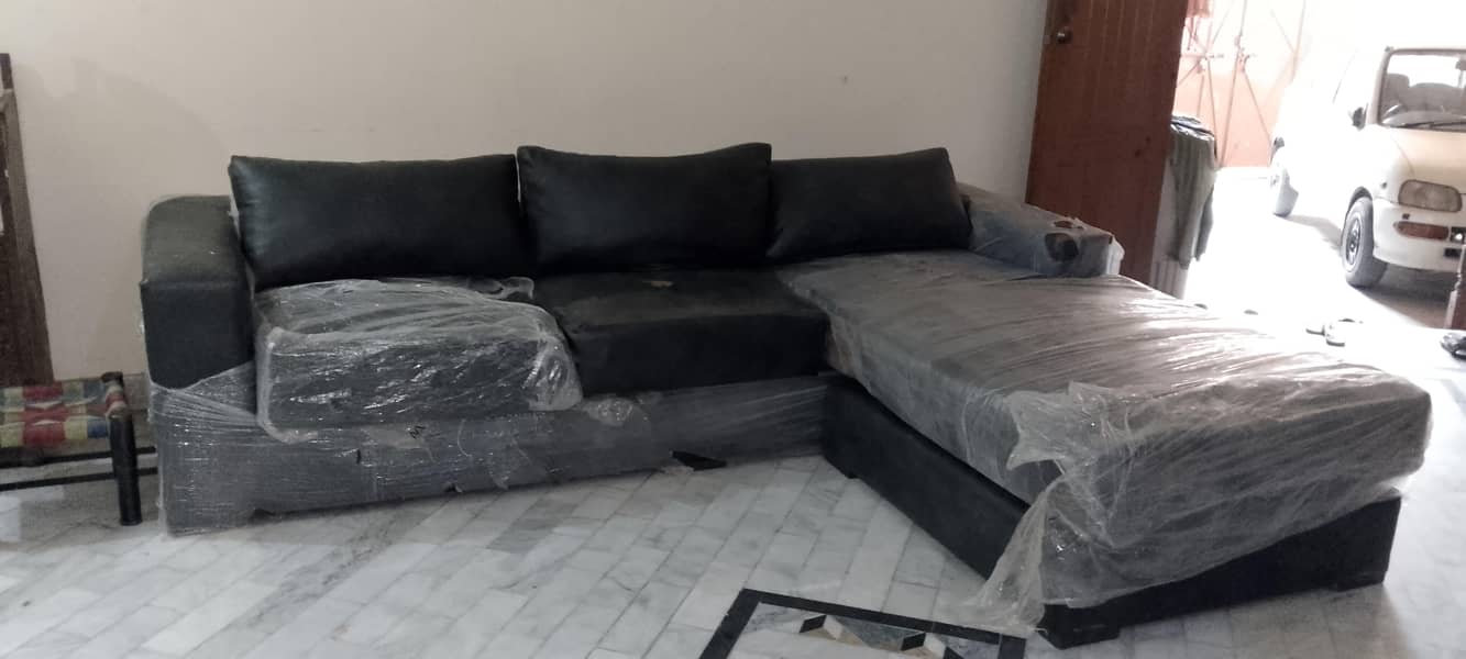 L shape sofa 0