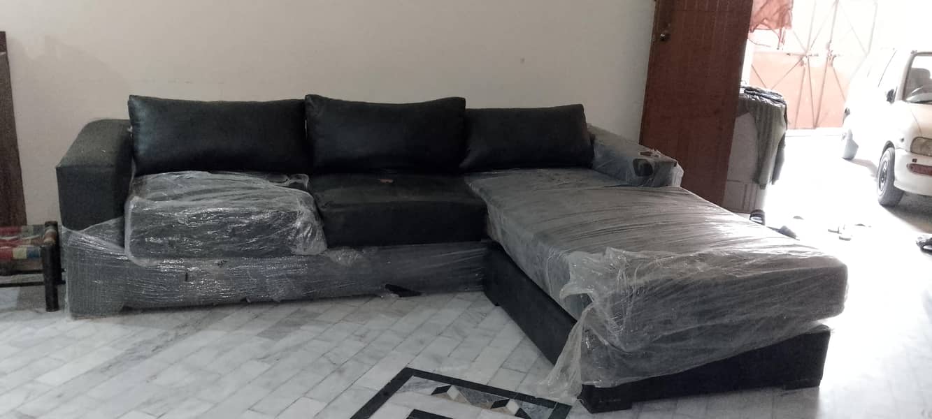 L shape sofa 1