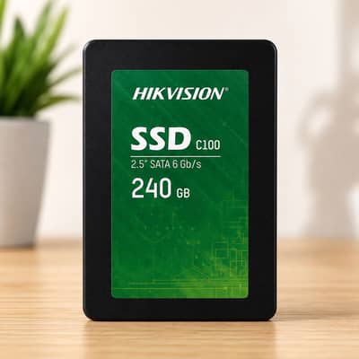 Hikvision SSD C100 240GB SATA 2.5" | 100% Healthy | Fast Performance