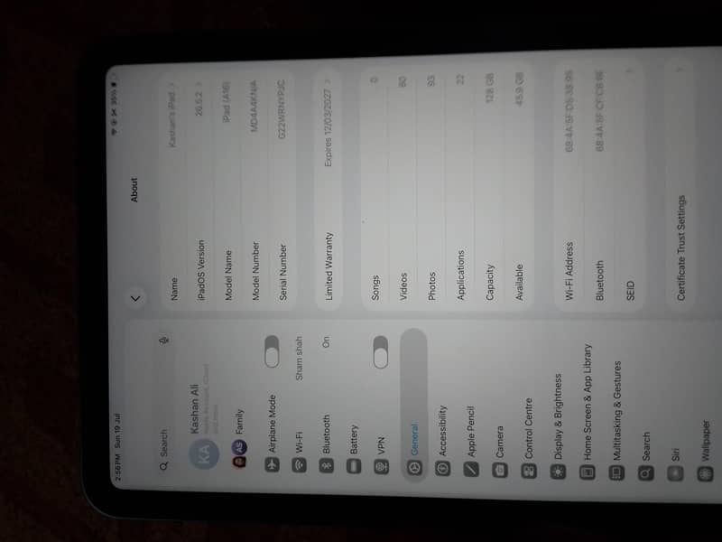 ipad a 16 2