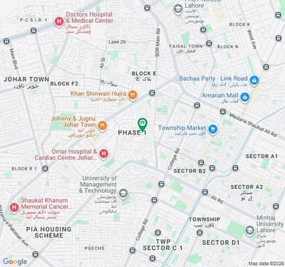 Johar Town Lahore 20. Marla Plot For Sale