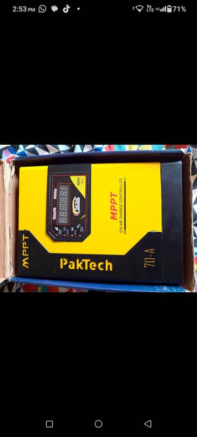 mppt packteck Soler charge controller 70 smp