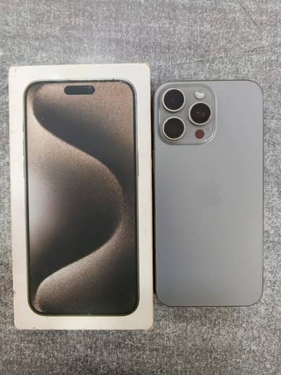 Apple iPhone 15 Pro Max 256gb JV with box