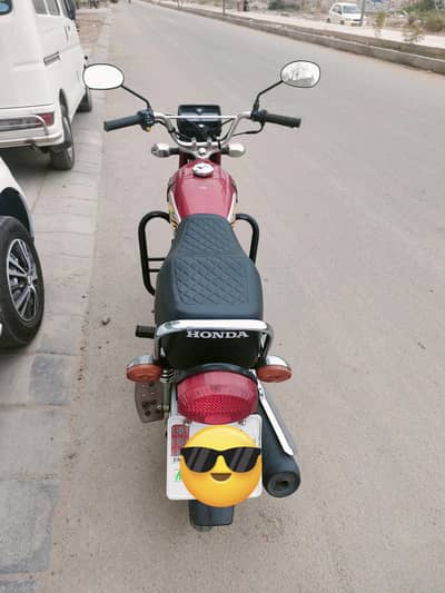 Honda CG 125 2025 Red