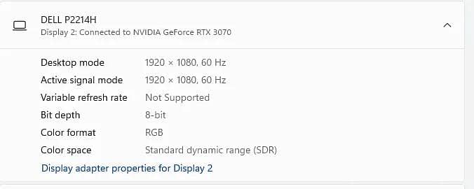 Dell 24" Full HD Monitor – 1080p 60Hz – Rs. 5,000