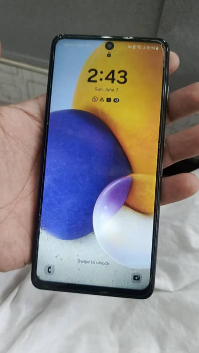 Samsung Mobile A72 6gb 128gb