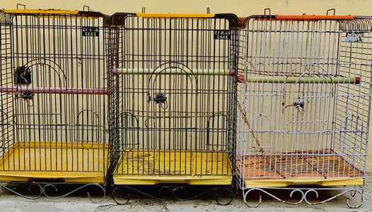 Raw Parrot cages