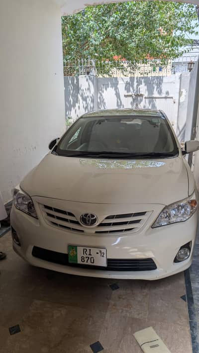 Toyota Corolla GLI 2012
