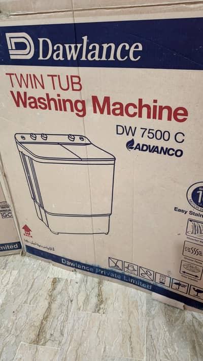 Dawlance Twin Tub Washing Machine DW 7500 C Advanco