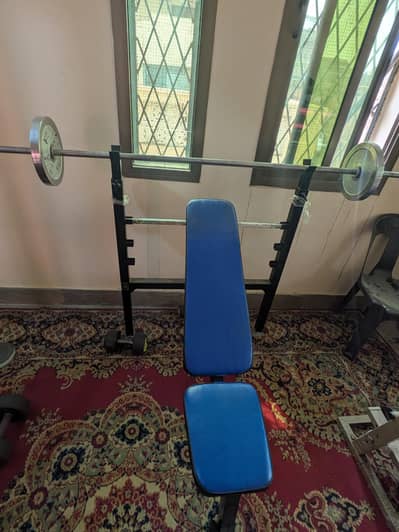 Bench press And Lat pulldown machine