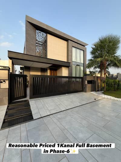 1 Kanal Ultra Luxury Mansion | Full Basement | Swimming Pool | Private Cinema | 6 Master Bedrooms