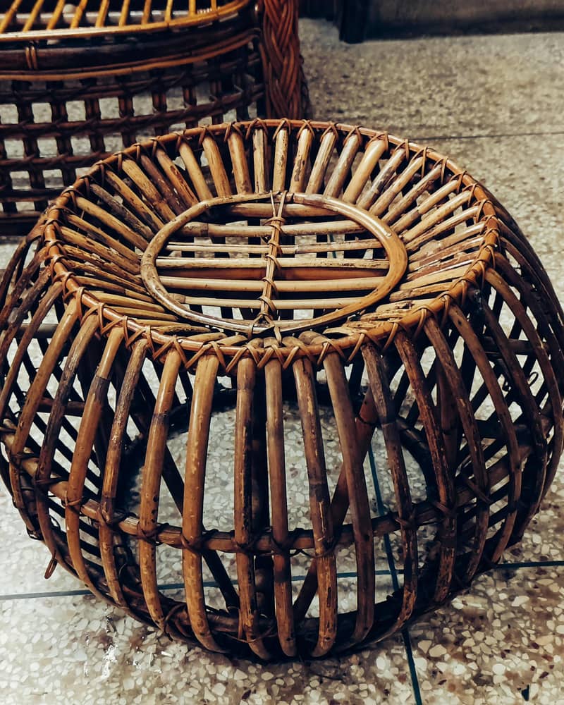 Cane Sofa Set 3