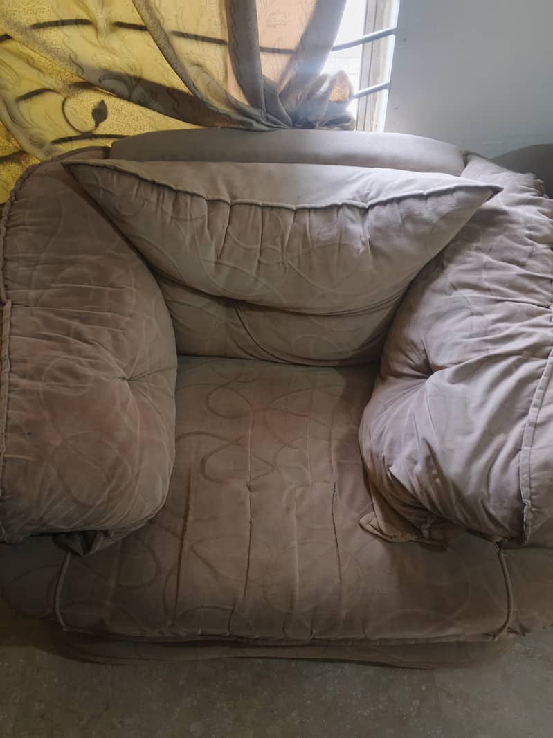 Brown Sofa Set 2