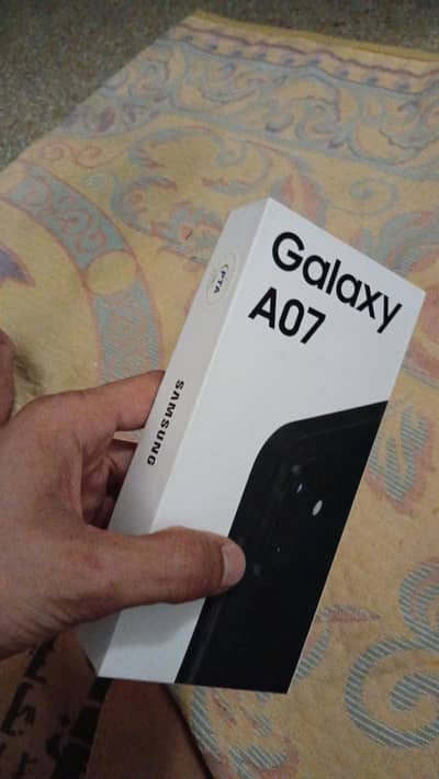 Samsung Mobile A07 5G Black colour 4/128 GB