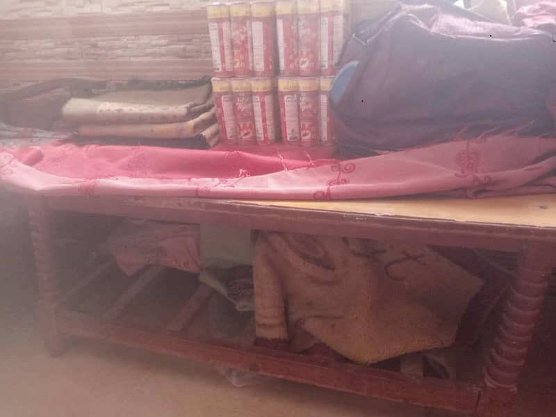 5 seater sofa.  table 2