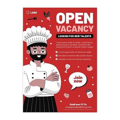 kitchen helper Male / Female