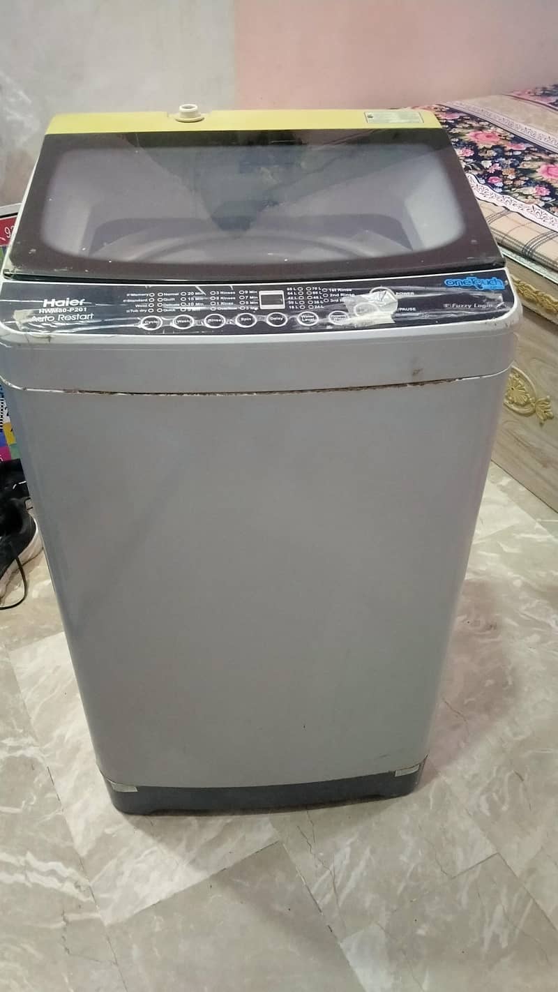 Haier fully automatic Washing machine 0