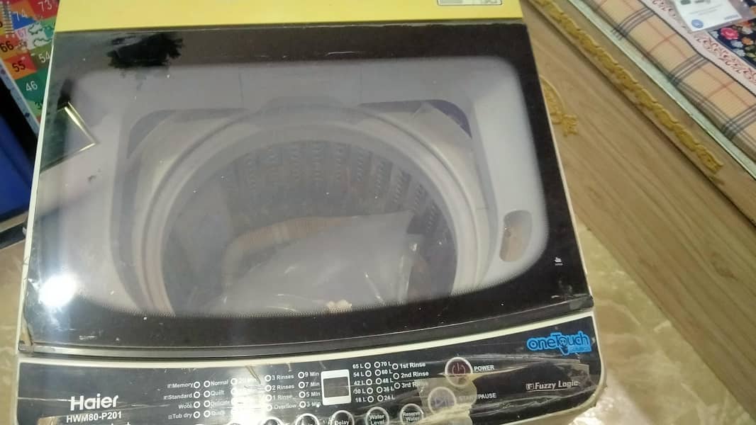 Haier fully automatic Washing machine 2